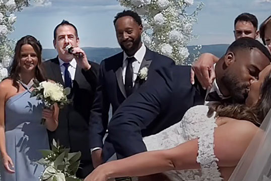 Reverend Phil, wedding ceremony officiant